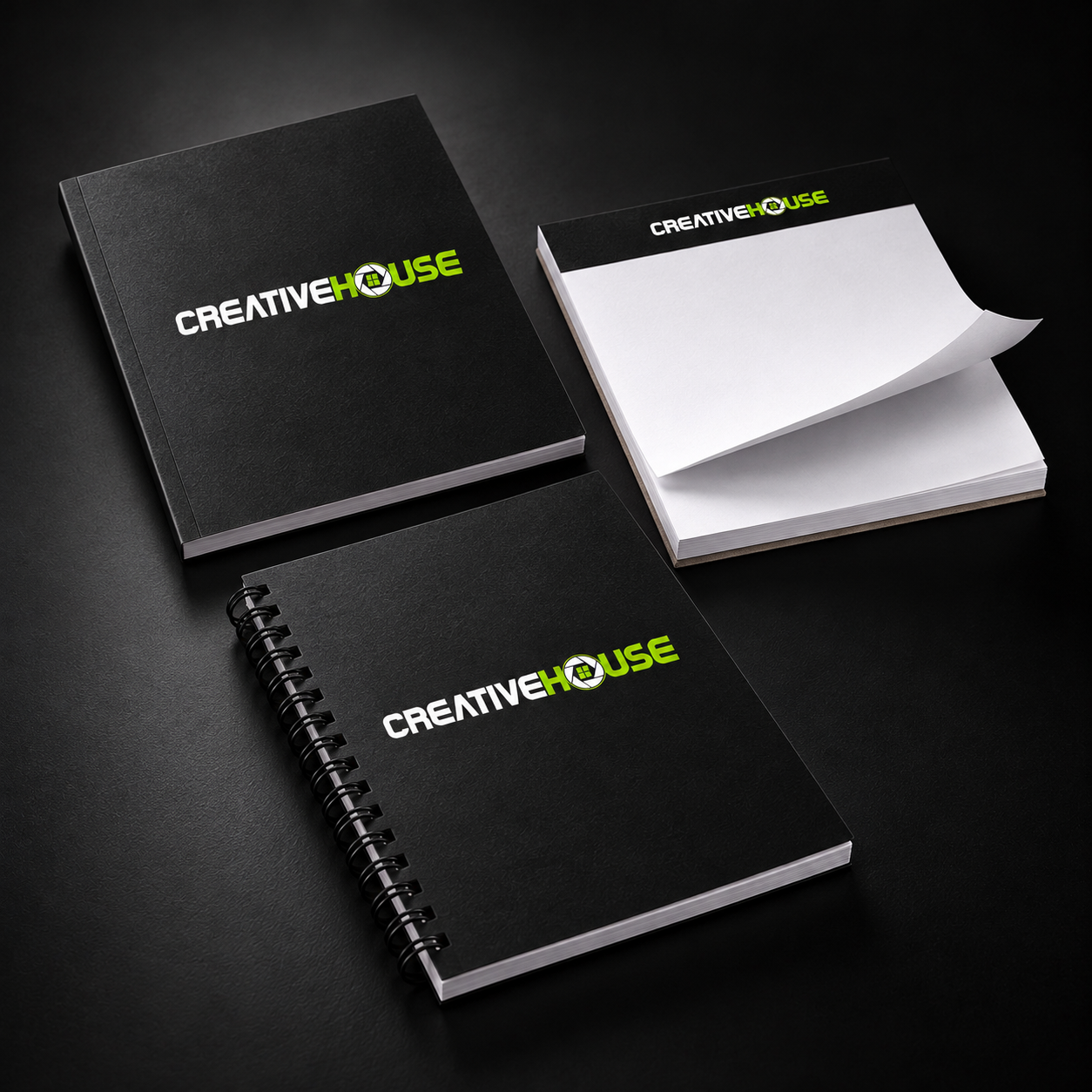 Lepené a spirálové bloky Creativehouse